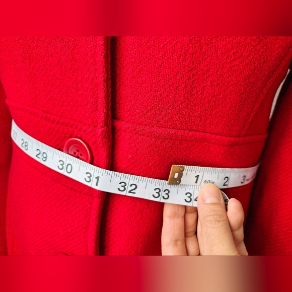 GUC Wool Red Coat - Picture 5 of 9